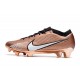 Nike Mercurial Zoom 15 Elite FG Mbappé Cobre Metálico Blanco Negro