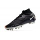 Nike Zoom Mercurial Superfly 9 Elite SG-Pro Negro Cobre Metálico Blanco