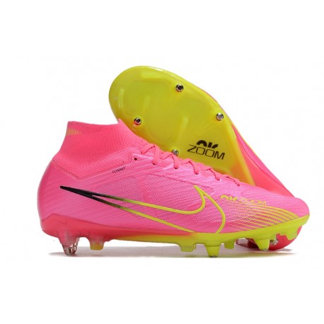Nike Zoom Mercurial Superfly 9 Elite SG-Pro Rosa Blast Voltio Gridiron