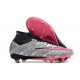 Nike Zoom Mercurial Superfly 9 Elite SG-Pro XXV Plateado Metalizado Rosa Hyper Negro
