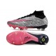Nike Zoom Mercurial Superfly 9 Elite SG-Pro XXV Plateado Metalizado Rosa Hyper Negro