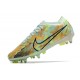 Botas Nike Zoom Mercurial Vapor XV Elite SG Casi Verde Oscuro Azul Total Naranja