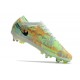 Botas Nike Zoom Mercurial Vapor XV Elite SG Casi Verde Oscuro Azul Total Naranja