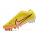 Botas Nike Zoom Mercurial Vapor XV Elite SG Amarillo Naranja